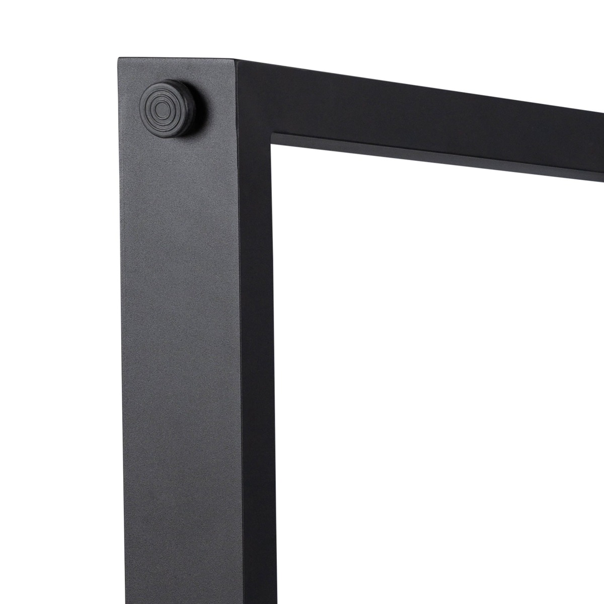 2.4m Sierra Elkstone Rectangular Dining Table – Pebble Grey with Black Powder-Coated Legs - Image 10