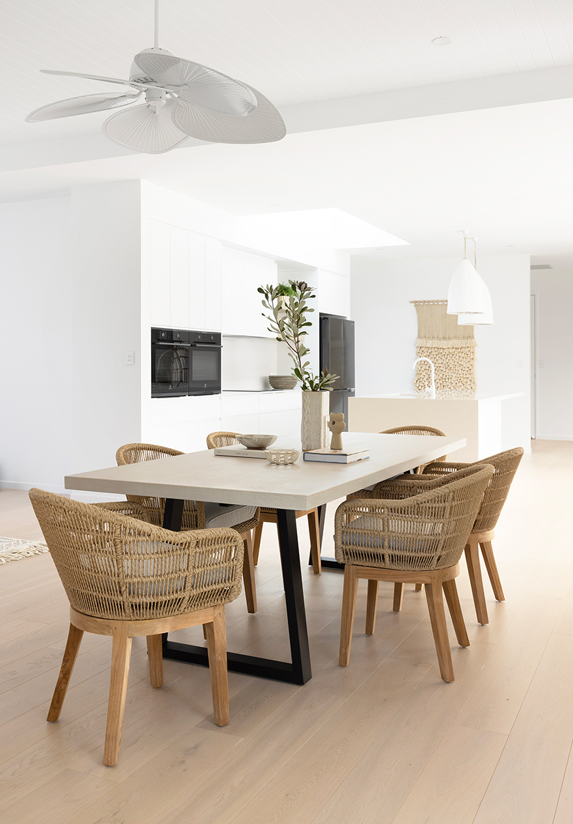 2.4m Sierra Elkstone Rectangular Dining Table – Pebble Grey with Black Powder-Coated Legs - Image 11