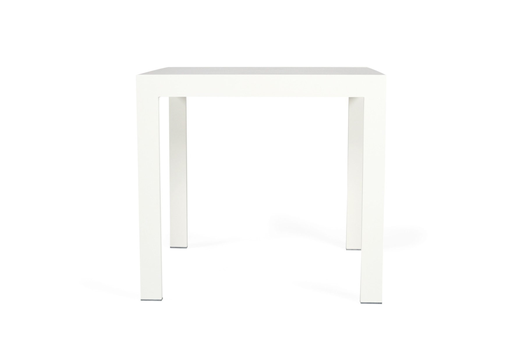 Roberto Outdoor Dining Table Pearl White, L 80cm x W 86cm x H 76cm - Image 5