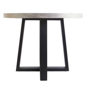 wp-image-tigress-63000.jpg 1.0m Alta Elkstone Round Dining Table – Speckled Grey with Black Powder Coated Legs