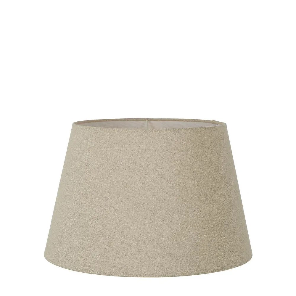Linen Taper Lamp Shade Small Dark Natural (RRP $99)