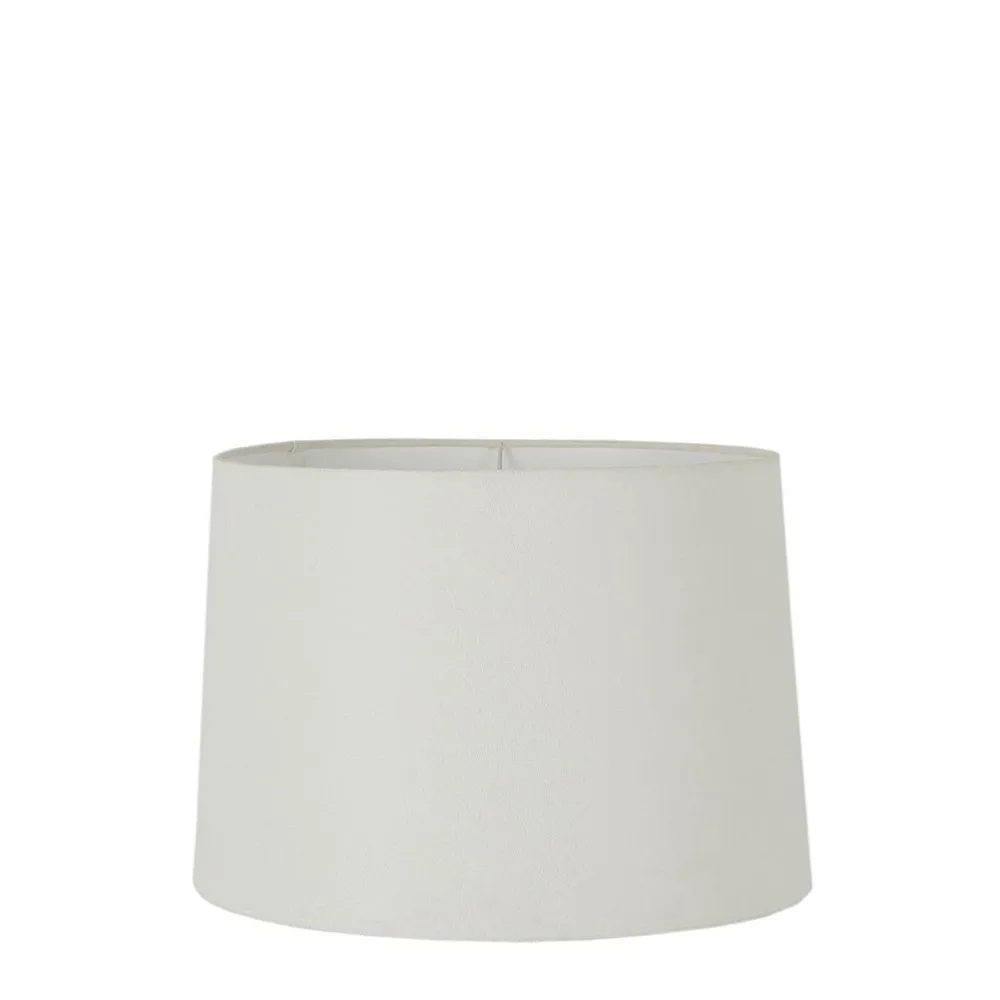 Linen Drum Lamp Shade Small Ivory Linen (RRP $99)