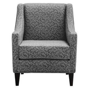 SPRING SALE!! "Amelie" Australian Made Hamptons Style Occasional Armchair, Coral Fabric - Marina Cove Slate (RRP $1499)