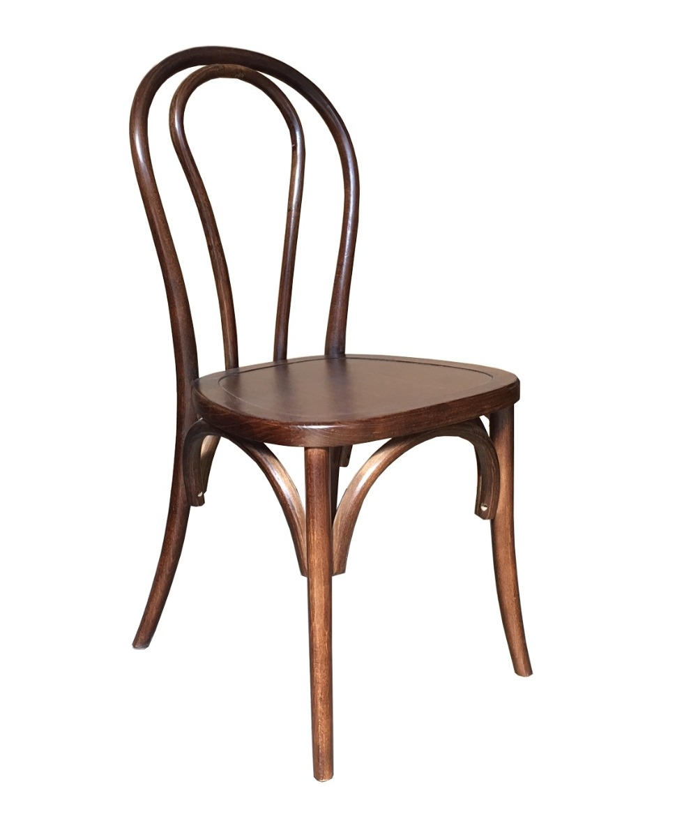 Elisa Bentwood Dining Chair Walnut, W 43cm x D 49cm x H 90cm (RRP $249)
