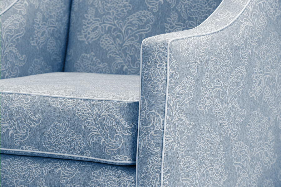 SPRING SALE!! "Amelie" Australian Made Hamptons Style Occasional Armchair, Mandalay Cameo (RRP $1499) - Image 4