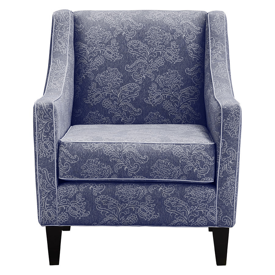 SPRING SALE!! "Amelie" Australian Made Hamptons Style Occasional Armchair, Mandalay Royal (RRP $1499)
