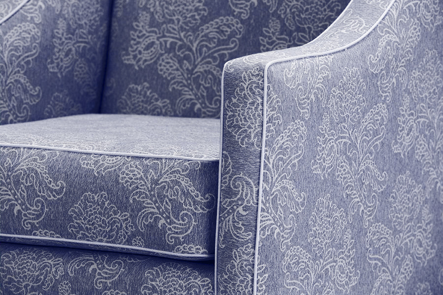 SPRING SALE!! "Amelie" Australian Made Hamptons Style Occasional Armchair, Mandalay Royal (RRP $1499) - Image 4