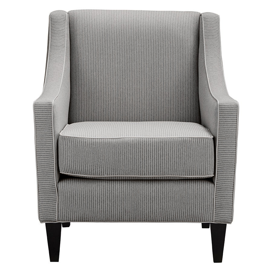 SPRING SALE!! "Amelie" Australian Made Hamptons Style Occasional Armchair, Mello Bay Pewter (RRP $1499)
