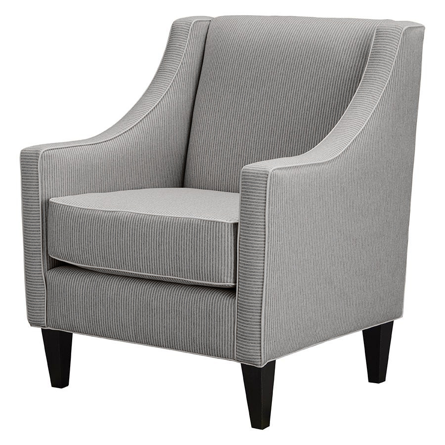SPRING SALE!! "Amelie" Australian Made Hamptons Style Occasional Armchair, Mello Bay Pewter (RRP $1499) - Image 2