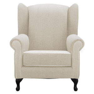 wp-image-tigress-63436.jpg "Aerin" Australian Made Hampton Style Occasional Wing Fabric Armchair Memory Foam, Mello Bay Beige (RRP $2499)