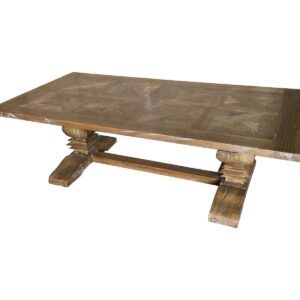 wp-image-tigress-63566.jpg "Maison" Hamptons Style Coffee Table Pedestal Base Reclaimed Elm, Natural Base 140x70x42(H) cm (RRP $1499)