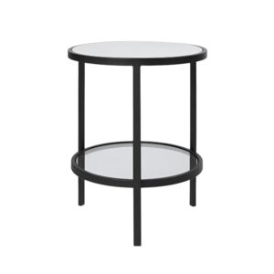 wp-image-tigress-63578.jpg Palladium Black Iron Marble & Glass Side Table, L 50cm W 50cm H 60cm (RRP $699)