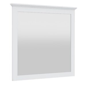 wp-image-tigress-20758.jpg "Emily" Hamptons Style Timber Square Mirror White, 105cmL x105cmH