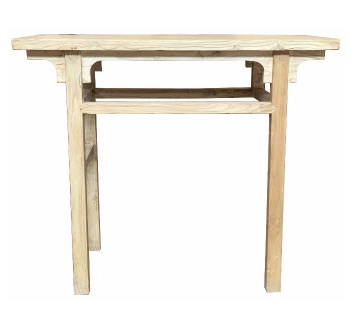 "Kingscliff" Recycled Elm Timber Hall Table, 100cm x 45cm x 85cm