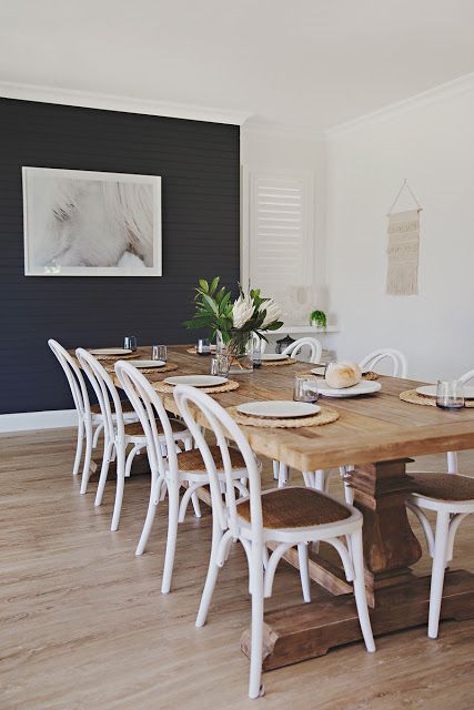 "Madrid" Hamptons Style Timber Dining Table with Pedestal Base Recycled Elm, 245cmL x 110cmD x 76cmH (RRP $3499) - Image 7