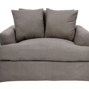 wp-image-tigress-27688.jpeg "Somerset" Hamptons Style Fabric 1.5 Seater Occasional Chair Armchair Slate, 134cmL x 115cmD x 91cmH (RRP $2499)