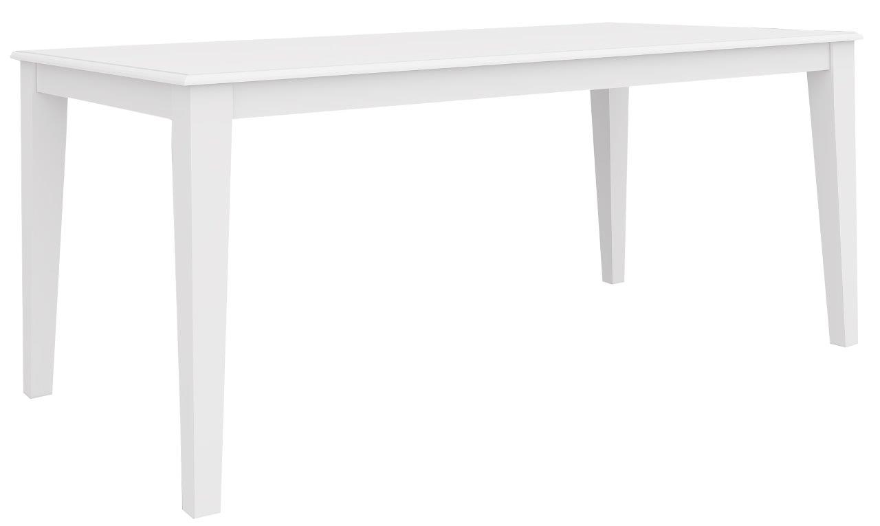 "Montauk" Hamptons Style Timber Dining Table White, 180cmL x 95cmD x 77cmH (RRP $999)
