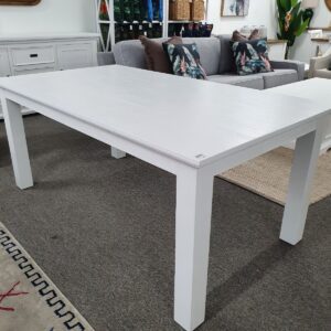 wp-image-tigress-29307.jpg "Cove" Hamptons Style Dining Table, Brushed White, 180cmW x 100cmD x 77cmH (RRP $1099)