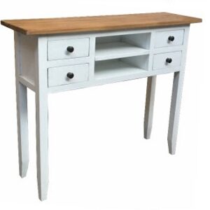wp-image-tigress-30075.jpg "St Albany" Recycled Elm Timber Hall Table Narrow Console White, 100cmW x 28cmD x 80cmH