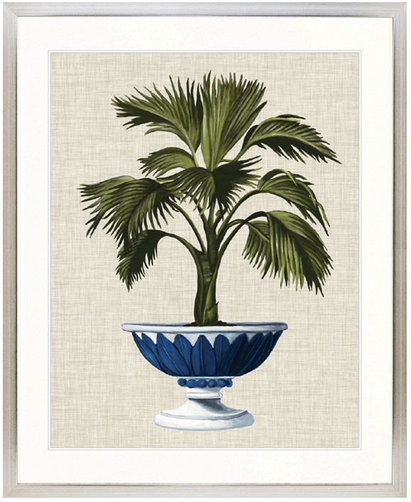 "Designer Boys Collections" Ornate Palm I Artwork, St James Palm Collection - Image 3