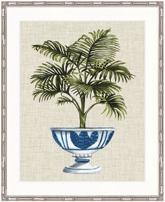 "Designer Boys Collections" Ornate Palm II Artwork, St James Palm Collection