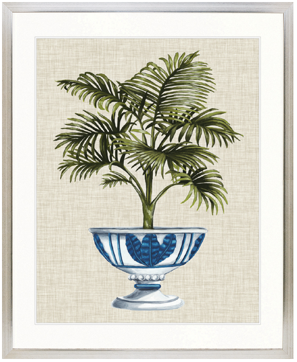 "Designer Boys Collections" Ornate Palm II Artwork, St James Palm Collection - Image 3