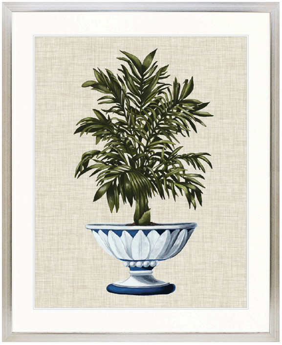 "Designer Boys Collections" Ornate Palm III Artwork, St James Palm Collection - Image 3