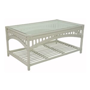 wp-image-tigress-31985.jpg "Airlie" Hamptons Style Alfresco Coffee Table in White Rattan, 100cmL x 60cmD x 45cmH (RRP $799)