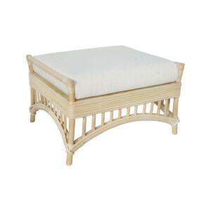 wp-image-tigress-32006.jpg "Airlie" Hamptons Style Outdoor Alfresco Ottoman in Natural Rattan with White Cushion (RRP $549)