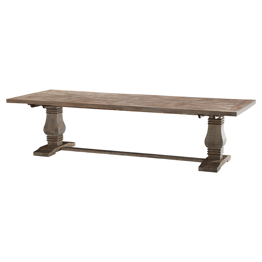 FLOORSTOCK CLEARANCE SALE "Tuscany" 9 Piece Dining Package 300cm Hardwood Timber Dining Table with 8 Byron Chairs (RRP $4999) - Image 2