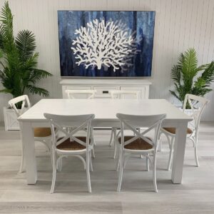 wp-image-tigress-35059.jpg "Cove" Coastal Style 7 Piece Dining Package 180x100cm Hardwood Timber Dining Table + 6 Noosaville Chairs