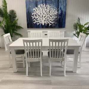 wp-image-tigress-35065.jpg "Cove" Coastal Style 7 Piece Dining Package 180x100cm Hardwood Timber Dining Table + 6 Cove Chairs (RRP $3099)
