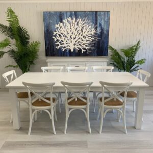 wp-image-tigress-35167.jpg "Cove" Coastal Style 9 Piece Dining Package 220x100cm Hardwood Timber Dining Table + 8 Noosaville Chairs