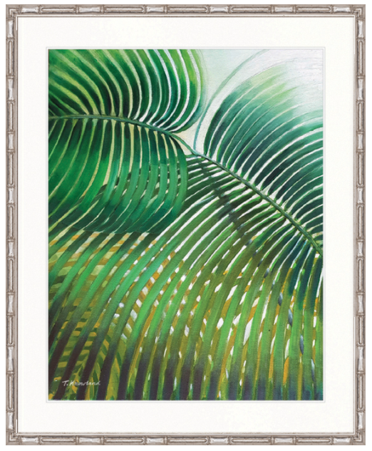 "Designer Boys Collections" Evergreen Foliage II Artwork, Amara Foliage Collection