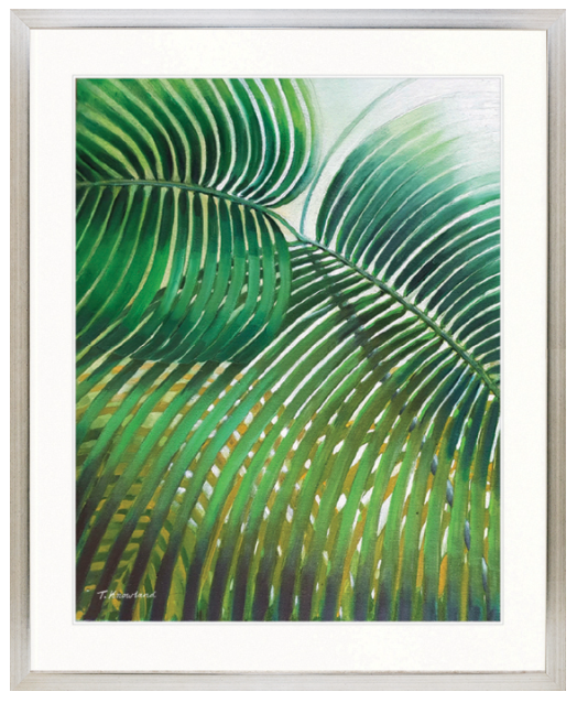 "Designer Boys Collections" Evergreen Foliage II Artwork, Amara Foliage Collection - Image 2