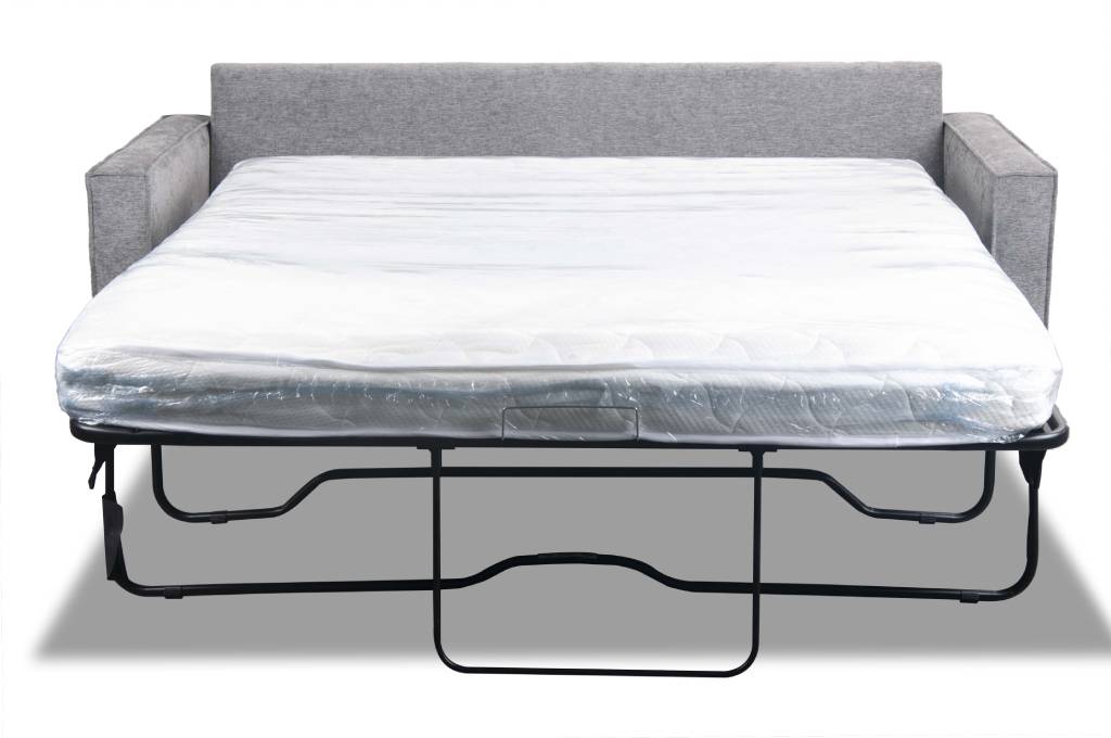 "Elanora" 2.5 Seater Sofa Bed Lounge with Queen Mattress, Hampton Slate (RRP $1999)