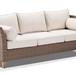 wp-image-tigress-36512.jpg "Tahiti" Hamptons Style Outdoor 3 Seater Lounge in Brushed Wheat with Cream Cushions