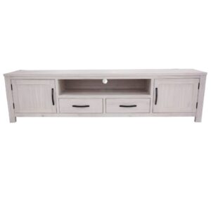 wp-image-tigress-37622.jpg "Avalon" Coastal Style Timber TV Entertainment Unit 2 Doors 2 Drawers, White Wash 216cmW x 45cmD x 55cmH (RRP $1499)