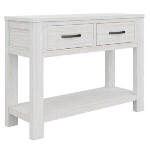 wp-image-tigress-37656.jpg "Avalon" Hamptons Style Coastal Timber 2 Drawer Hall Table, White Wash 110X38X81CM (RRP $799)