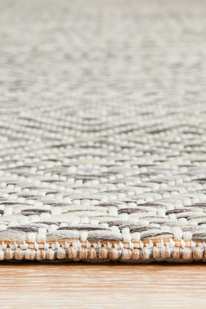 "Terrace" Hamptons Style Outdoor/Indoor Rug 5500, Natural - Image 3