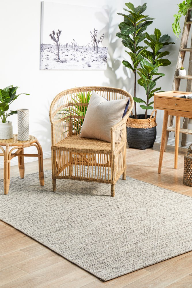 "Terrace" Hamptons Style Outdoor/Indoor Rug 5500, Natural - Image 7
