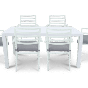 wp-image-tigress-39833.png "Marina" Hamptons Style Outdoor 7 Piece Dining Setting in Arctic White with Platinum Olefin Cushions