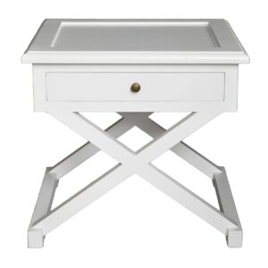 wp-image-tigress-39900.jpg "Isla" Hamptons Style Timber Side Table White, 60cmW x 50cmD x 65cmH (RRP $849)