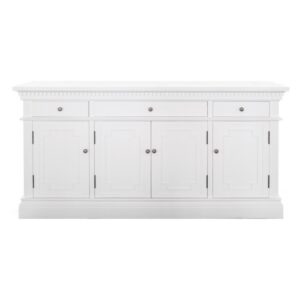 wp-image-tigress-39934.jpg "Harbord" Hamptons Style 4 Door 3 Drawer Buffet Sideboard White, 165cmW x 48cmD x 81cmH (RRP $3499)