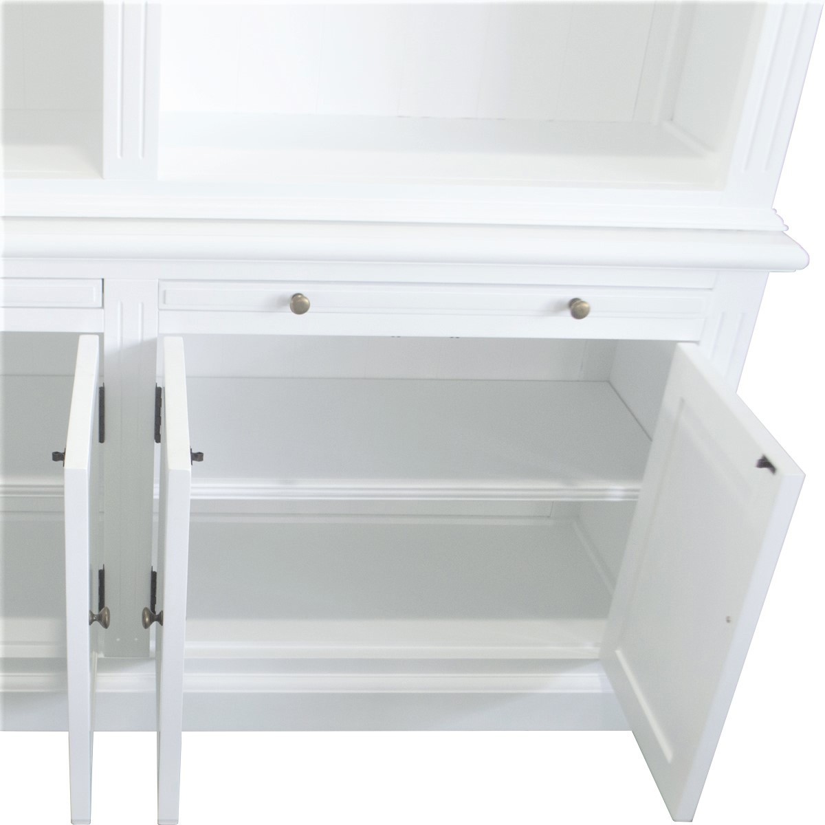 "Daydream" Hamptons Style 2-Bay Timber Library Bookcase White, 170cm W x 43cm D x 230cm H (RRP $5999) - Image 4