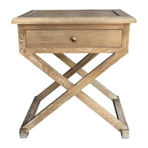 wp-image-tigress-40275.jpg "Isla" Hamptons Style Timber Side Table Burnt Oak, 60cmW x 50cmD x 65cmH (RRP $849)