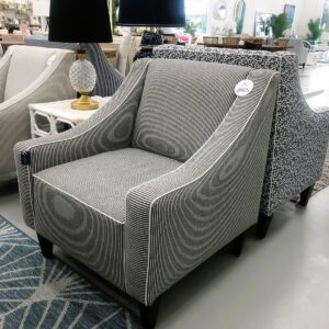 wp-image-tigress-40431.jpg "Audrey" Hamptons Style Occasional Chair, Australian Made in Mello Bay Fabric (RRP $1499)