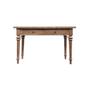 wp-image-tigress-40840.jpg "Marrakesh" Hardwood Parquetry Hall Table with Turned Legs Recycled Elm, 140cm x 40cm x 85cm (RRP $1199)