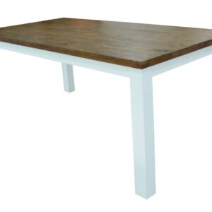 "Lake House" Hamptons Style Timber Dining Table Two Tone, 180cmL x 100cmD x 77cmH (RRP $999)