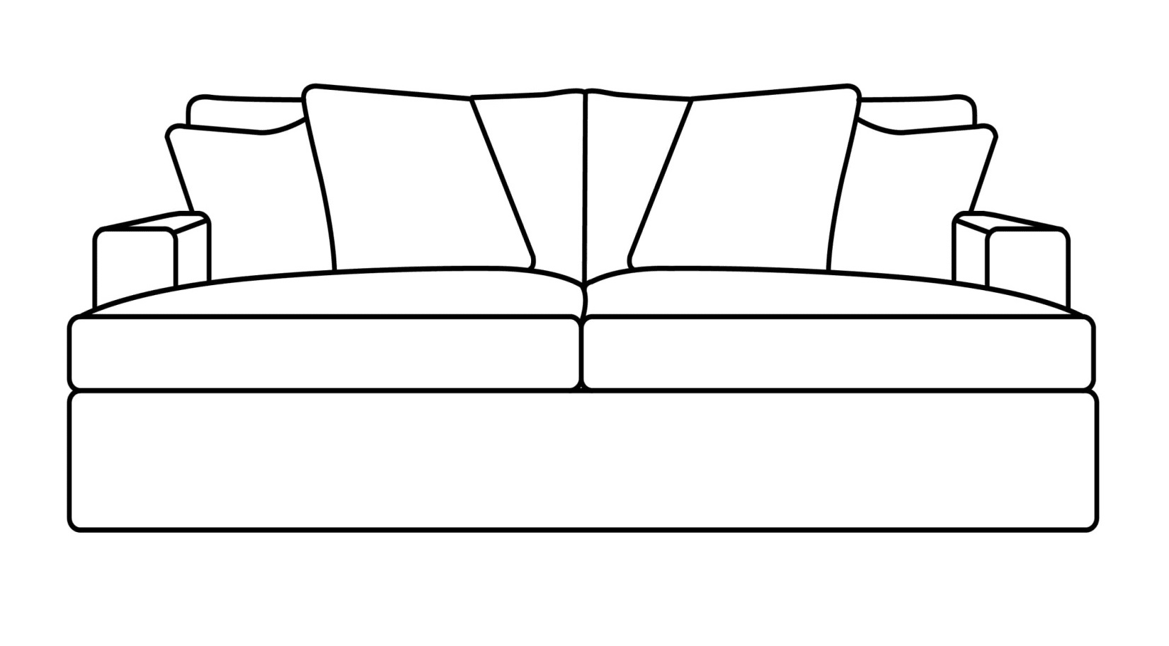 "Somerset" Hamptons Style Fabric 2 Seater Sofa Lounge Feather Filled with Removable Slip Covers, Navy 180cmL x 115cmD x 91cmH (RRP $2499)